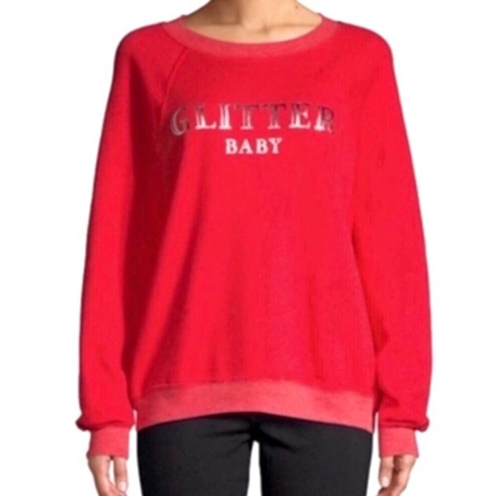 Wildfox Glitter Baby Sweatshirt